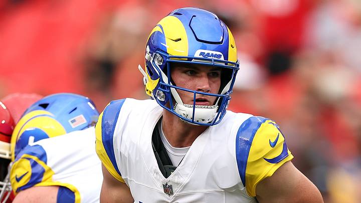 Los Angeles Rams quarterback Ty Simpson