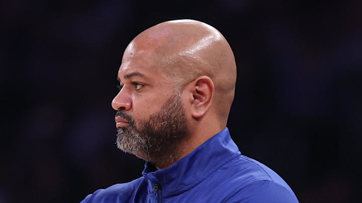Dec 7, 2024; New York, New York, USA; Detroit Pistons head coach JB Bickerstaff : Vincent Carchietta-Imagn Images Dec 7, 2024; New York, New York, USA; Detroit Pistons head coach JB Bickerstaff : Vincent Carchietta-Imagn Images