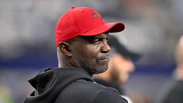 Tampa Bay Buccaneers head coach Todd Bowles looks on before the game between the Cowboys and the Buccaneers Tampa Bay Buccaneers head coach Todd Bowles looks on before the game between the Cowboys and the Buccaneers