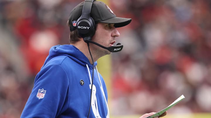 Jan 4, 2026; Houston, Texas, USA; Indianapolis Colts head coach Shane Steichen on the sidelines against the Houston Texans during the second half at NRG Stadium. Jan 4, 2026; Houston, Texas, USA; Indianapolis Colts head coach Shane Steichen on the sidelines against the Houston Texans during the second half at NRG Stadium.