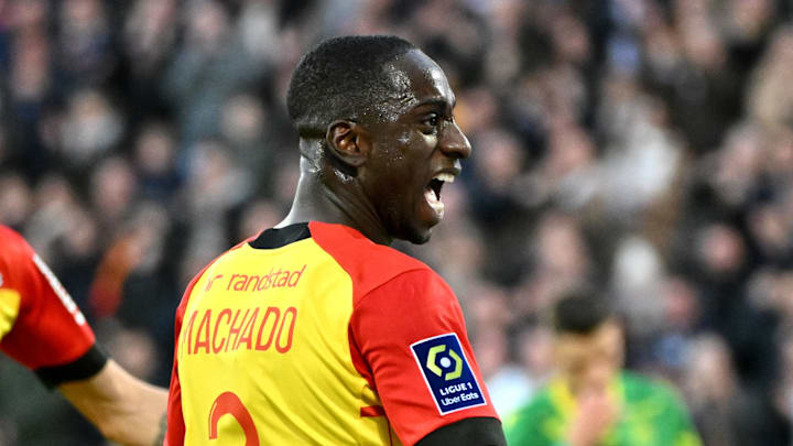 Denver Machado a ouvert le score pour le RC Lens face à Nantes
