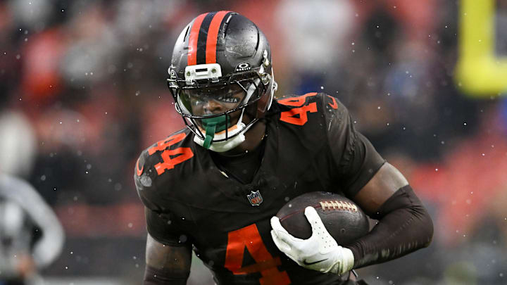 Cleveland Browns tight end Harold Fannin Jr.