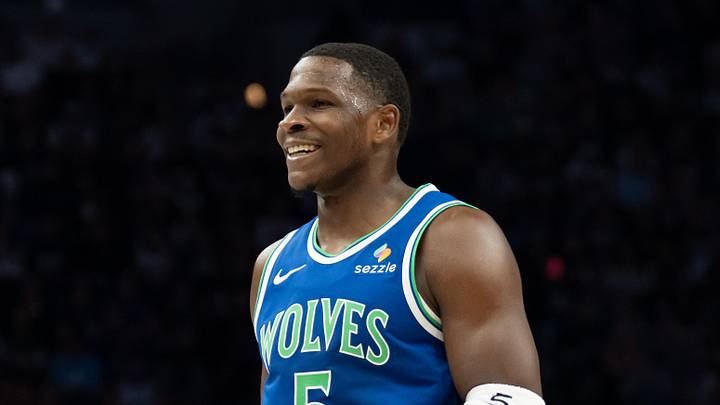 Minnesota Timberwolves guard Anthony Edwards Mandatory Credit: Jesse Johnson-Imagn Images Minnesota Timberwolves guard Anthony Edwards Mandatory Credit: Jesse Johnson-Imagn Images