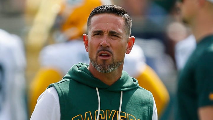 Green Bay Packers head coach Matt LaFleur