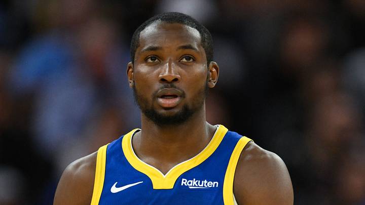 Golden State Warriors forward Jonathan Kuminga (1) looks on against the Phoenix Suns in the third quarter at Chase Center on November 4, 2025.