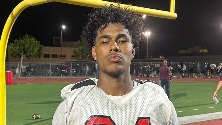 Corona Centennial (Calif.) 2028 running back Malaki Davis Corona Centennial (Calif.) 2028 running back Malaki Davis