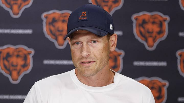 Chicago Bears head coach Ben Johnson