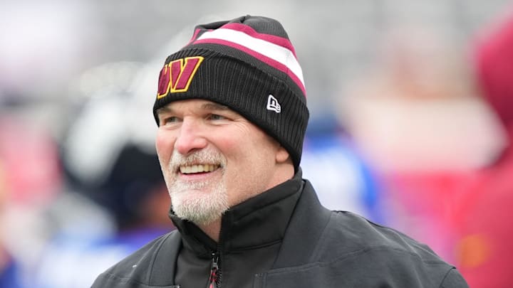 Washington Commanders head coach Dan Quinn 