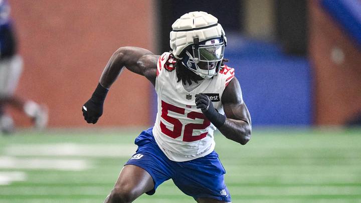 New York Giants linebacker Arvell Reese 