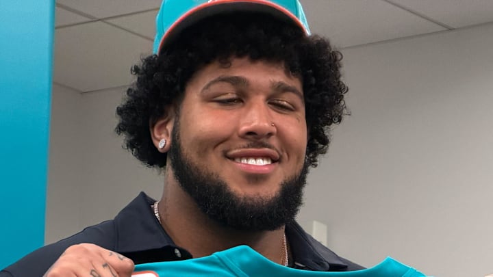 Miami Dolphins' first-round pick Kadyn Proctor