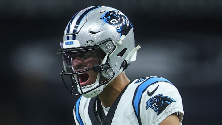 Carolina Panthers quarterback Bryce Young