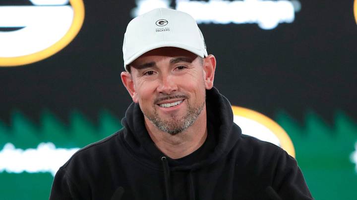 Green Bay Packers head coach Matt LaFleur