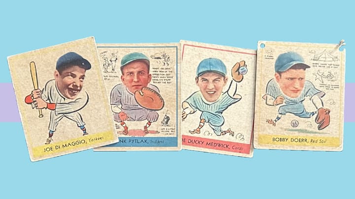 Assorted 1938 Goudey baseball cards Assorted 1938 Goudey baseball cards