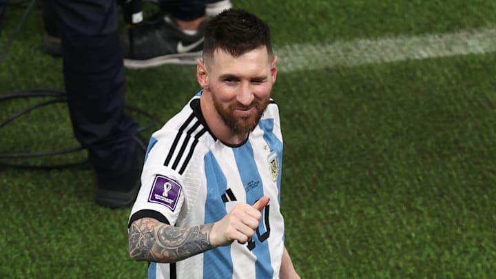 Lionel Messi emmène une nouvelle fois l'Argentine en finale de la Coupe du monde Lionel Messi emmène une nouvelle fois l'Argentine en finale de la Coupe du monde