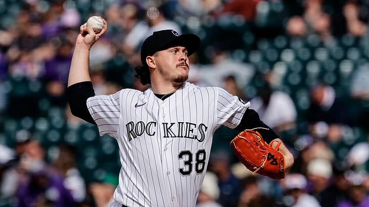 Colorado Rockies relief pitcher Victor Vodnik.