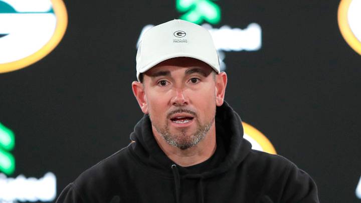 Green Bay Packers head coach Matt LaFleur