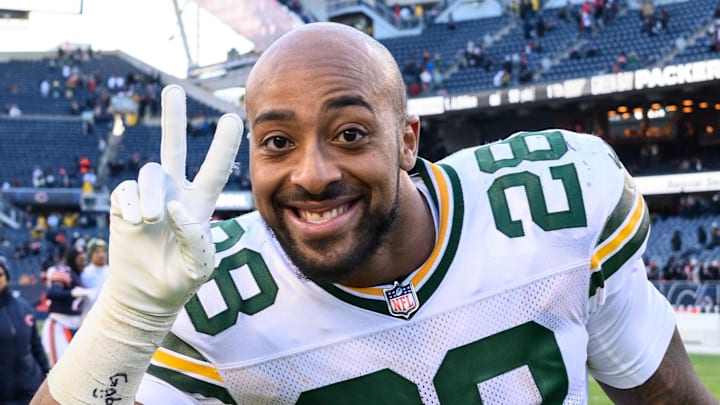 Carolina Panthers running back A.J. Dillon 