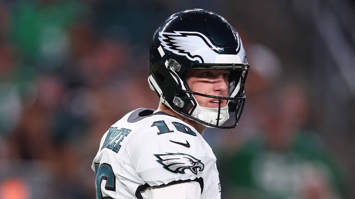 Philadelphia Eagles quarterback Tanner McKee