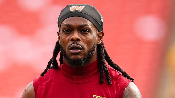 Washington Commanders wide receiver Noah Brown Washington Commanders wide receiver Noah Brown