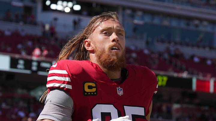 San Francisco 49ers tight end George Kittle (85) San Francisco 49ers tight end George Kittle (85)