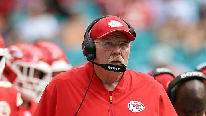 Kansas City Chiefs head coach Andy Reid Kansas City Chiefs head coach Andy Reid