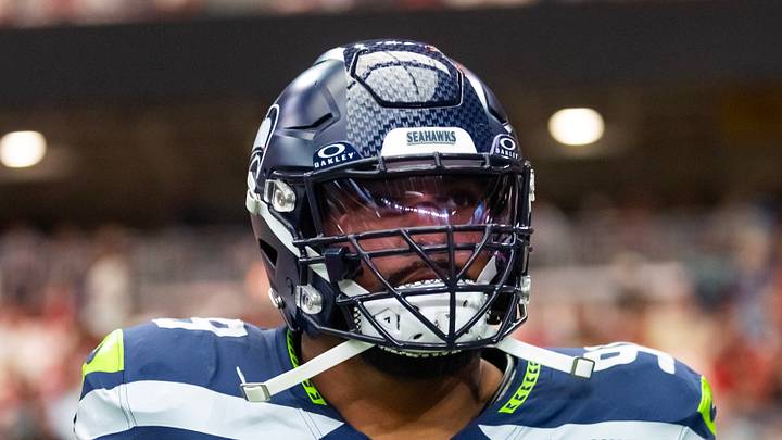 Seattle Seahawks defensive end Leonard Williams against the Arizona Cardinals. Seattle Seahawks defensive end Leonard Williams against the Arizona Cardinals.