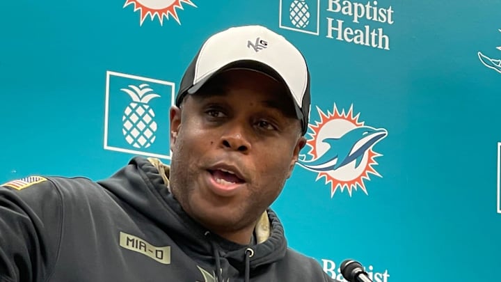 Dolphins general manager Chris Grier Dolphins general manager Chris Grier