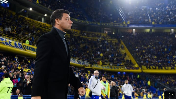 Sebastián Battaglia se juega el año en La Bombonera frente a Corinthians.