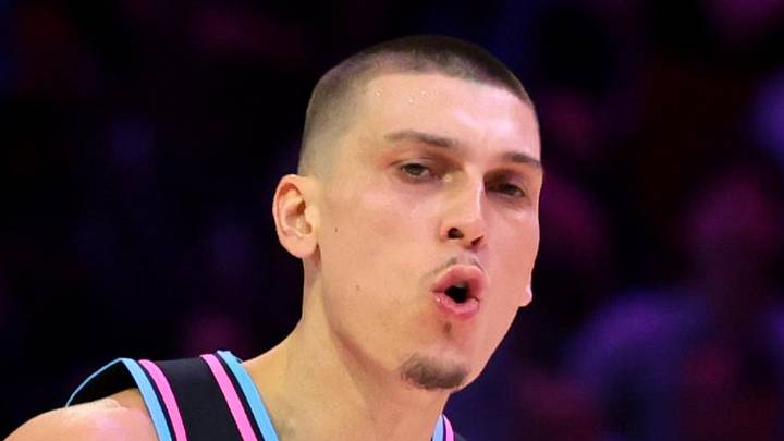 Mar 30, 2026; Miami, Florida, USA; Miami Heat guard Tyler Herro (14) : Sam Navarro-Imagn Images