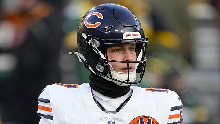 Chicago Bears quarterback Tyson Bagent
