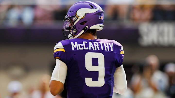 Minnesota Vikings QB J.J. Mccarthy