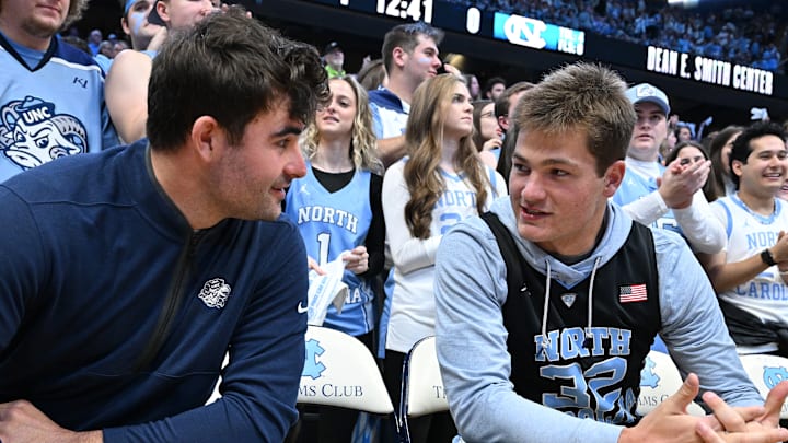 Sam Howell and Drake Maye