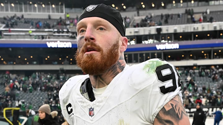 Las Vegas Raiders defensive end Maxx Crosby