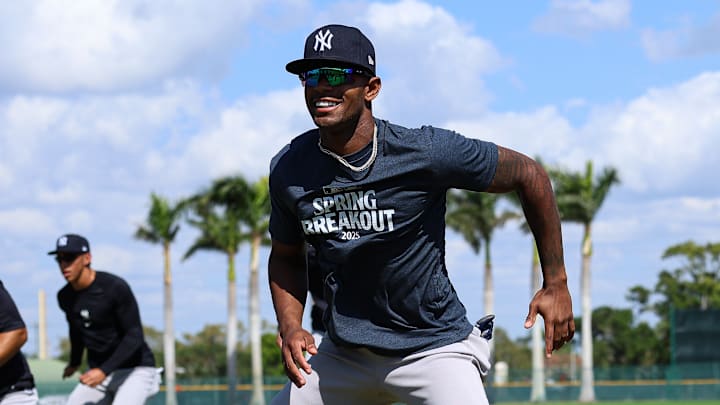 New York Yankees infielder Alexander Vargas