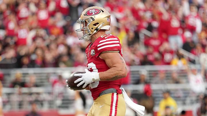   San Francisco 49ers running back Christian McCaffrey 