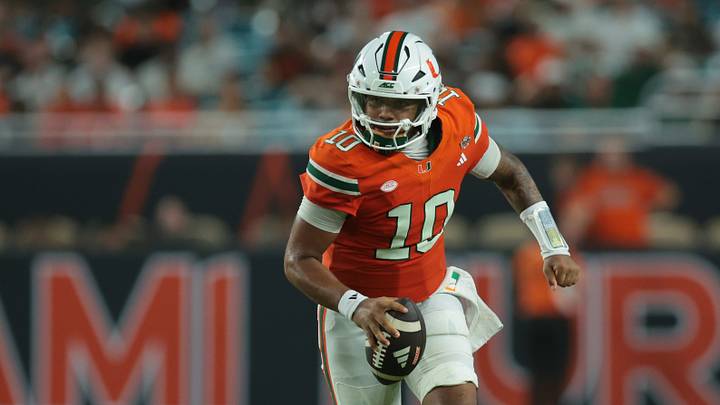 Miami Hurricanes quarterback Darian Mensah Miami Hurricanes quarterback Darian Mensah