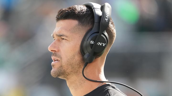 Carolina Panthers head coach Dave Canales