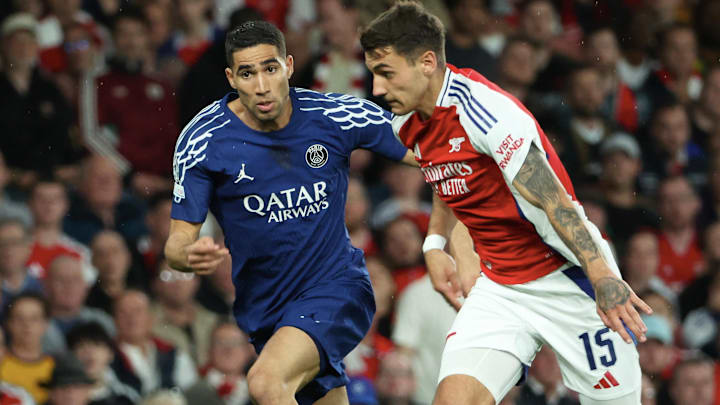 Arsenal FC v Paris Saint-Germain - UEFA Champions League 2024/25