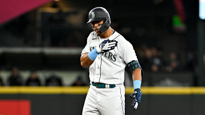 Julio Rodríguez ya suma 40 jonrones y 40 bases robadas en la MLB 