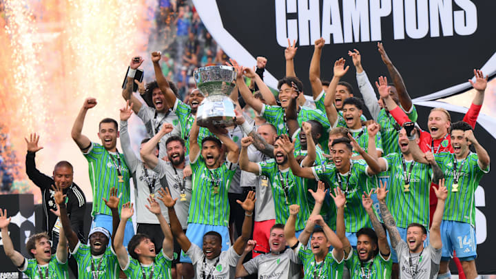 The Seattle Sounders trounced Inter Miami 3–0 to win the 2025 Leagues Cup.