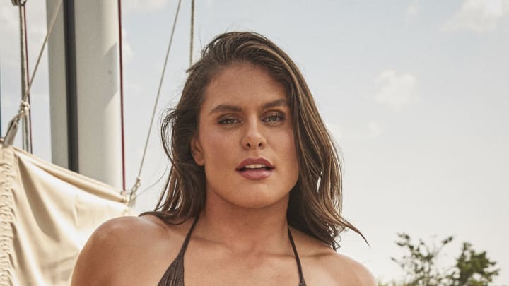 Ilona Maher was photographed by Ben Watts in Bellport, New York. Ilona Maher was photographed by Ben Watts in Bellport, New York.