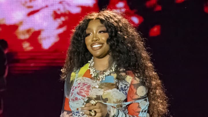 R&B singer SZA performs at the Dreamville Music Festival.