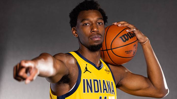 Sep 29, 2025; Indianapolis, IN, USA; Indiana Pacers center James Wiseman (11) poses for a photo during media day. Mandatory Credit: Trevor Ruszkowski-Imagn Images Sep 29, 2025; Indianapolis, IN, USA; Indiana Pacers center James Wiseman (11) poses for a photo during media day. Mandatory Credit: Trevor Ruszkowski-Imagn Images