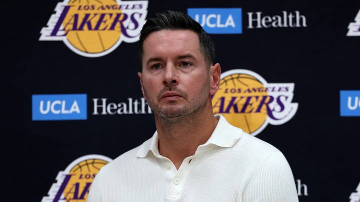 Sep 24, 2026; Los Angeles, CA, USA; Los Angeles Lakers head coach JJ Redick speaks to the media during a press conference at UCLA Health Training Center. Mandatory Credit: Kiyoshi Mio-Imagn Images Sep 24, 2026; Los Angeles, CA, USA; Los Angeles Lakers head coach JJ Redick speaks to the media during a press conference at UCLA Health Training Center. Mandatory Credit: Kiyoshi Mio-Imagn Images