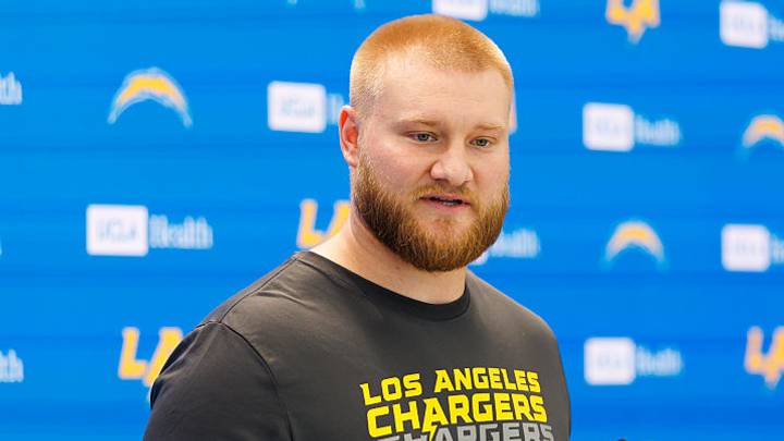 Chargers center Tyer Biadasz