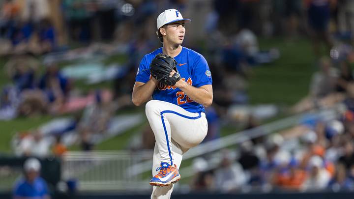 Jackson Barberi was Florida's top reliever in 2026.