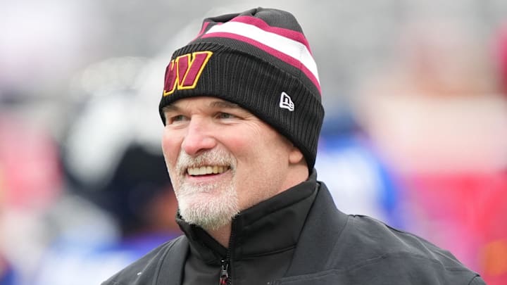 Washington Commanders head coach Dan Quinn 