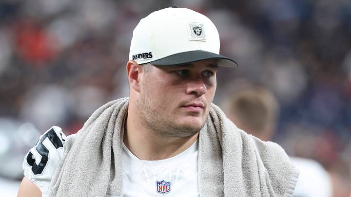 Las Vegas Raiders C Tyler Linderbaum