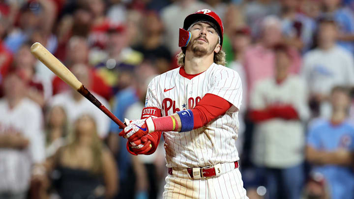 Division Series - Los Angeles Dodgers v Philadelphia Phillies - Game One Division Series - Los Angeles Dodgers v Philadelphia Phillies - Game One