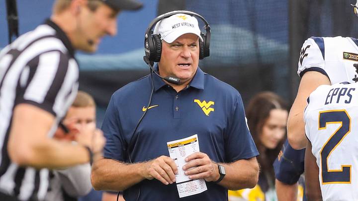 Sep 5, 2026; Morgantown, West Virginia, USA; West Virginia Mountaineers head coach Rich Rodriguez looks on before an offensive possession during the first quarter against the Coastal Carolina Chanticleers at Milan Puskar Stadium. Mandatory Credit: Ben Queen-Imagn Images Sep 5, 2026; Morgantown, West Virginia, USA; West Virginia Mountaineers head coach Rich Rodriguez looks on before an offensive possession during the first quarter against the Coastal Carolina Chanticleers at Milan Puskar Stadium. Mandatory Credit: Ben Queen-Imagn Images